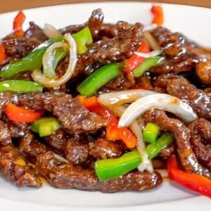 Ginger Fried Shredded Beef/ Regina