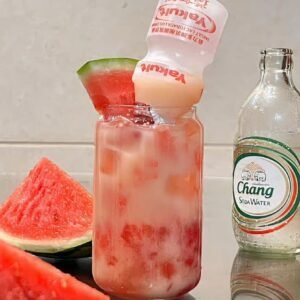 Chilled watermelon sparkling water Regina