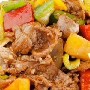 Beef With Satay Sauce / Regina