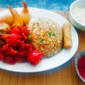 combo ginger beef regina - NEWTOWN CHINESE CUISINE